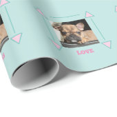 Französische Bulldogge Welpe French Bulldog Cadeaupapier (Rol Hoek)