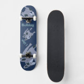 Französische Bulldoggen Skateboard (Recto)