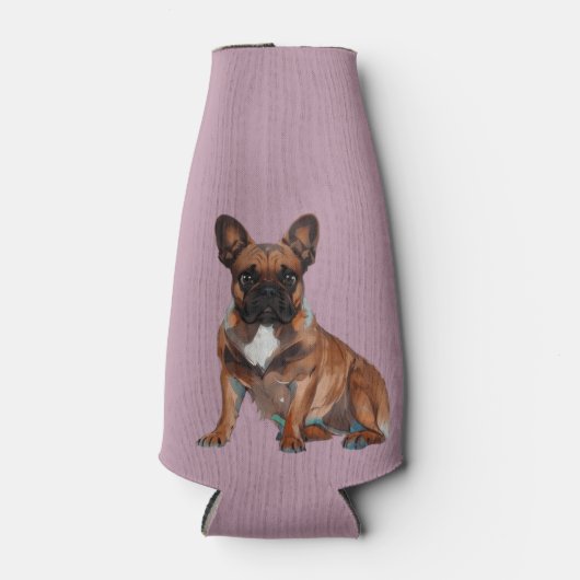 französische Bulldoggen zwei Freunde, Flesjeskoeler (Voorkant)