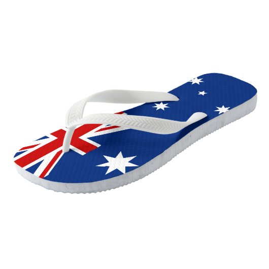 Frappe à tongs du drapeau australien (Incliné)