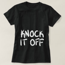 Frappe-le sur T-shirt