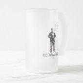 Frappe-les dans la ding 100 minutes Frosted Mug (Devant droit)