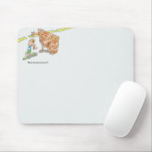 Frapper le tapis de souris de mur (Avec souris)