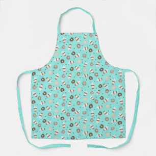 Frappuccino Coffee Sprinked Donut Patroon Schort