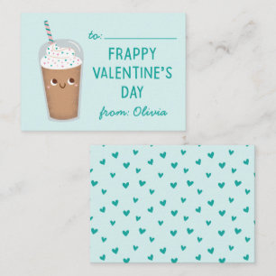 Frappy Valentijnsdag - Mint Note Card Notitiekaartje