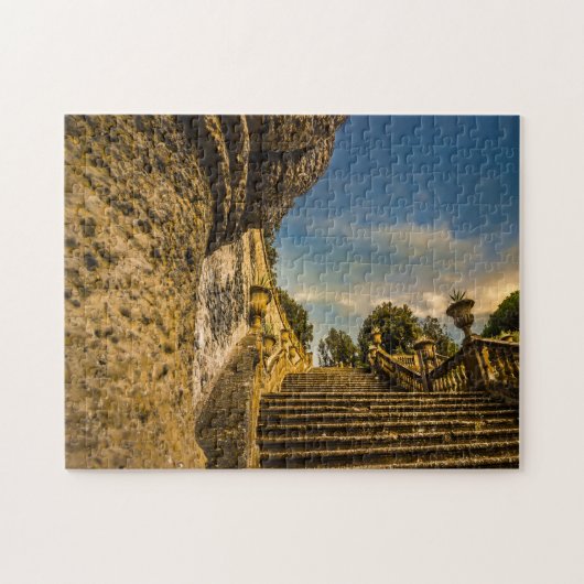 Frascati Stairs Rome. Legpuzzel (Horizontaal)
