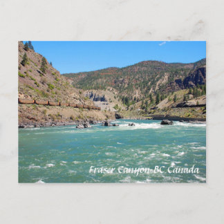 Fraser Canyon BC Canada Briefkaart