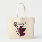 Fraser Clan Badge Jumbo Tas (Voorkant)