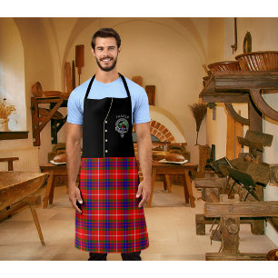 Fraser Clan Badge & Tartan Kilt Schort
