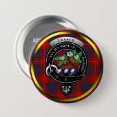 Fraser Clan Buttonnen Ronde Button 7,6 Cm (Voorkant /achterkant)
