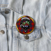 Fraser Clan Buttonnen Ronde Button 7,6 Cm (In situ)