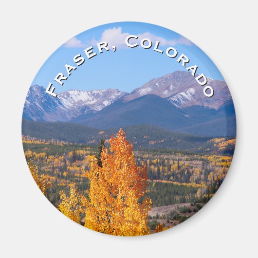 Fraser, Colorado Magnet Magneet (Voorkant)