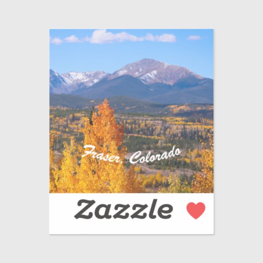 Fraser Colorado Sticker (Vel)