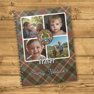 Fraser Familiefotocollage Notitieboek