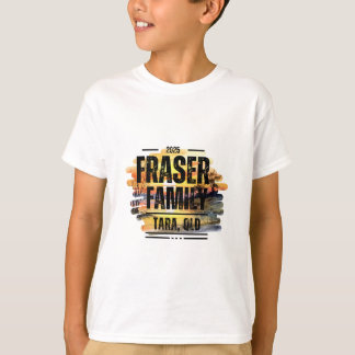 Fraser Family Reunion 2025 Design 4 Kinder T-shirt