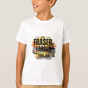 Fraser Family Reunion 2025 Design 4 T-shirt enfant