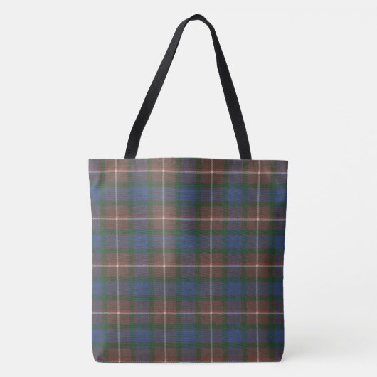 Fraser Hunting Ancient Scottish Tartan Canvas tas (Voorkant)