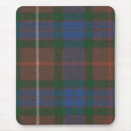 Fraser Hunting Ancient Tartan Mousepad Muismat (Voorkant)