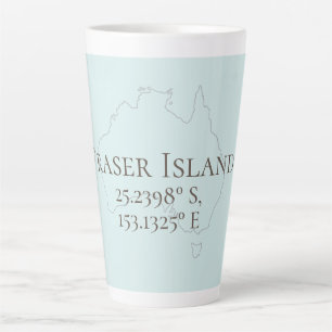 Fraser Island Australia Latitude & Longitude  Latte Mok