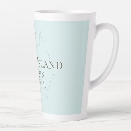 Fraser Island Australia Latitude & Longitude Latte Mok (Rechts)