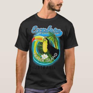 Fraser Island Australië exploratie T-shirt