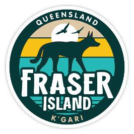 Fraser Island, Queensland Australië Sticker