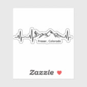 Fraser MTB Vinyl Sticker (Feuille)