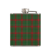 Fraser of Castle Leathers Tartan Plaid Patroon Heupfles (Achterkant)