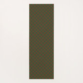 Fraser of Castle Leathers Tartan Plaid Patroon Yogamat (Achterkant)