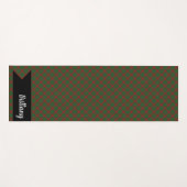 Fraser of Castle Leathers Tartan Plaid Patroon Yogamat (Voorkant (horizontaal))