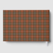 Fraser Red Patiné Original Tartan écossais (Verso)