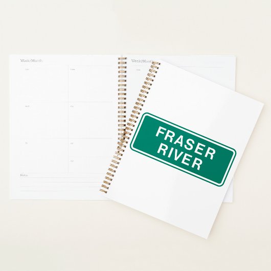 Fraser River Highway Sign, Verenigd Koninkrijk Planner