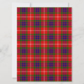 Fraser Scottish Faire-part de mariage (Dos)
