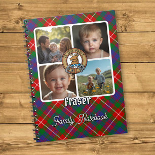 Fraser van Lovat familiefotocollage Notitieboek
