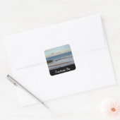 Fraserburgh Bay, Scotland Key Ring Vierkante Sticker (Envelop)