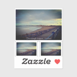 Fraserburgh Bay Seot Walk, Schotland 3 Afbeelding Sticker