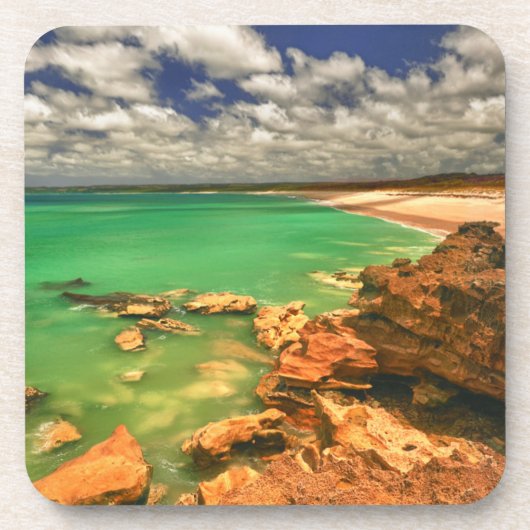 Frasers Beach | Tasmanie Drankjes Onderzetter (Voorkant)