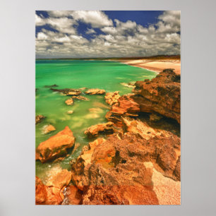 Frasers Beach Tasmanie Poster
