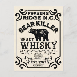 Fraser's Ridge Whisky Briefkaart