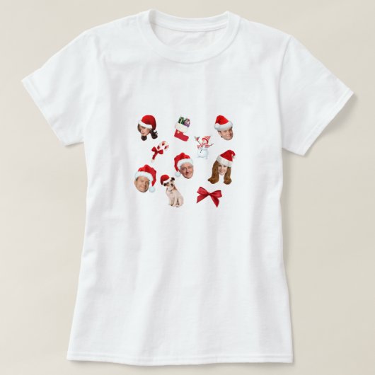 frasier christmas pattern t-shirt (Design voorkant)