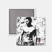 Fratboy Atletiek 001 Magneet (Voorkant / Achterkant)