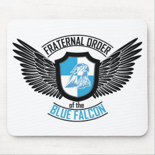 Fraterale orde van de Blauwe valk, Blauwe valk Muismat