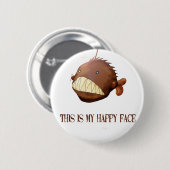 Frau Angler Ronde Button 5,7 Cm (Voorkant /achterkant)