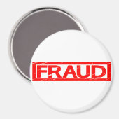 Fraud Stamp Magneet (Voorkant / Achterkant)