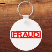 Fraud Stamp Sleutelhanger (Voorkant)
