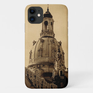 Frauenkirche Dresden - Vintage iPhone 11 Hoesje