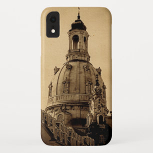 Frauenkirche Dresden - Vintage iPhone XR Hoesje