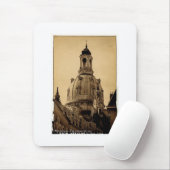 Frauenkirche Dresden - Vintage Muismat (Met muis)