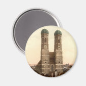 Frauenkirche, München, Beieren, Duitsland Magneet (Voorkant / Achterkant)