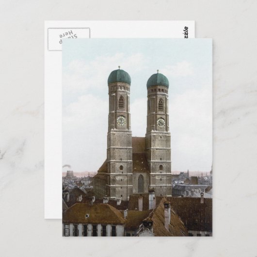 Frauenkirche München Briefkaart (Voorkant / Achterkant)